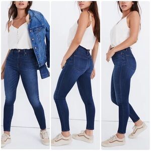 New Madewell curvy hi rise skinny jeans Danny plus